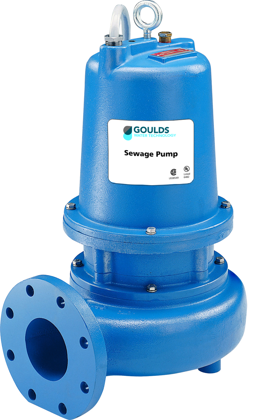 WS 3888D4 Bomba Sumergible de Aguas Residuales 